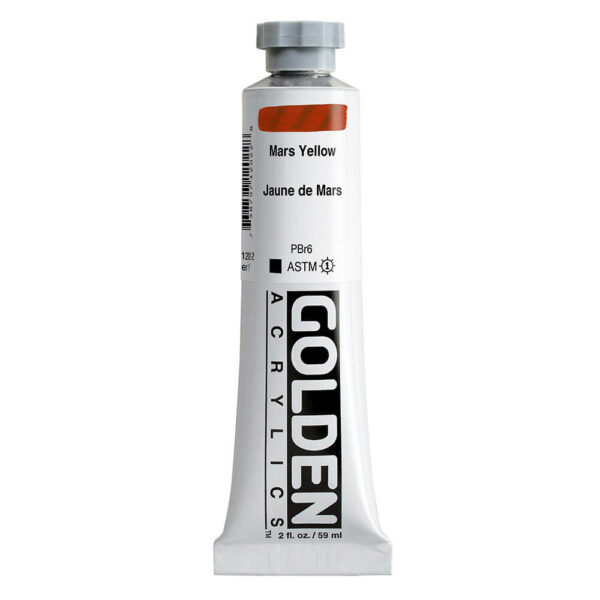 ⁦Heavy Body Acrylic Golden | האבי באדי גולדן | 59 מ"ל⁩ – תמונה ⁦2⁩